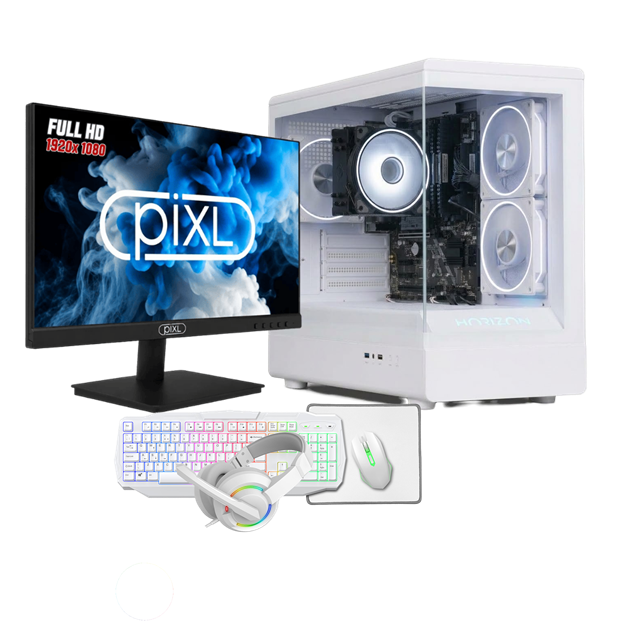 Horizon Ryzen 7 5700G Pre-built Gaming PC with CCL 2026 Xmas Bundle White
